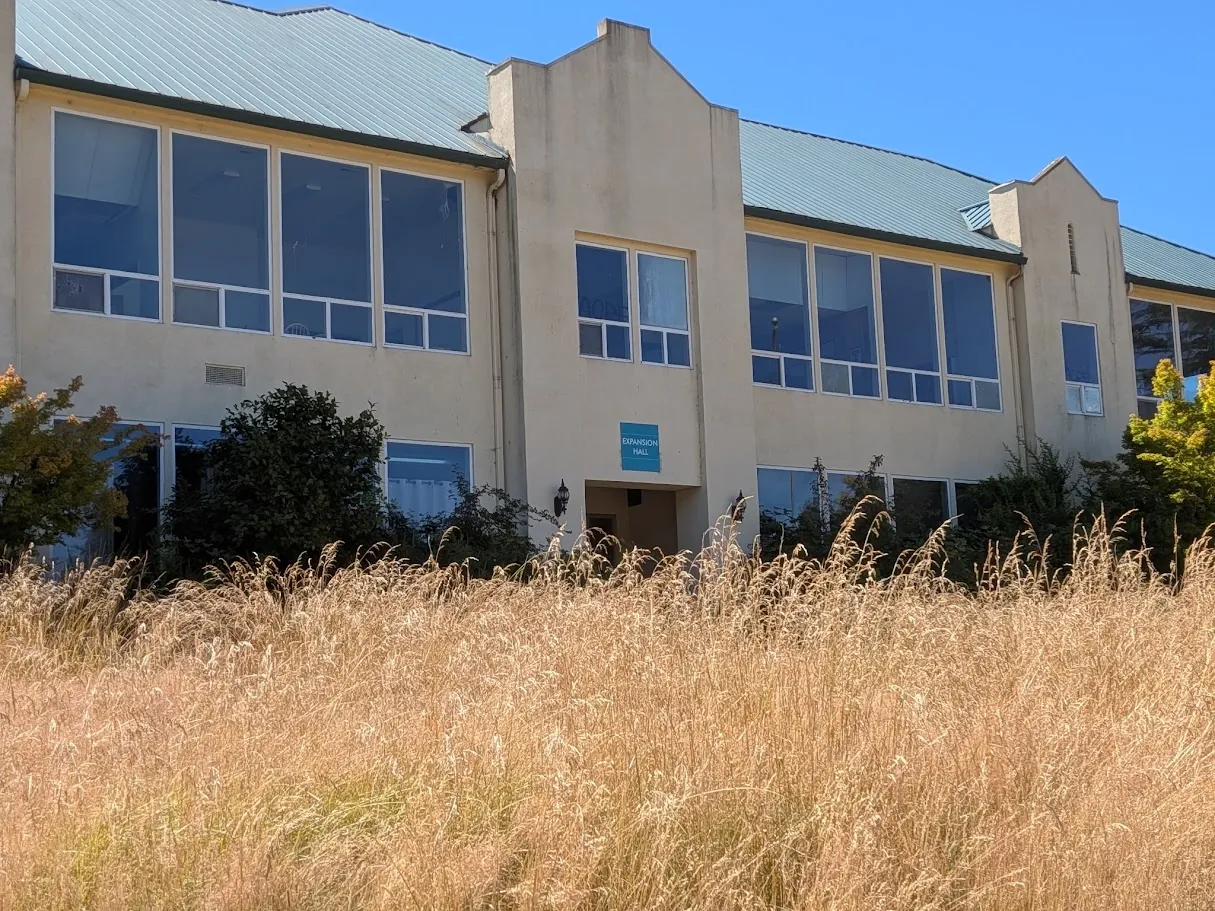 Current exterior condition of the proposed campus